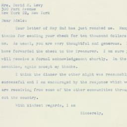 Letter: 1947 May 5