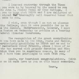 Telegram: 1955 November 7