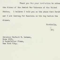 Letter: 1948 January 23