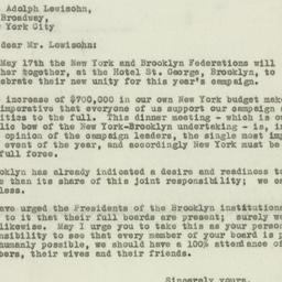 Letter: 1937 May 4