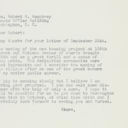 Letter: 1963 September 26