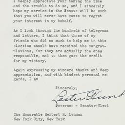 Letter: 1948 November 15
