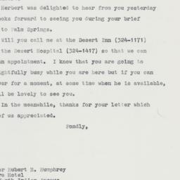 Letter: 1963 February 22