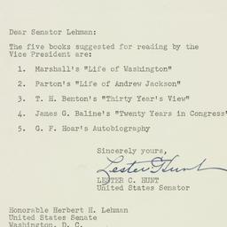 Letter: 1952 January 23