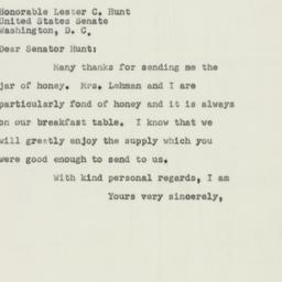 Letter: 1951 March 19