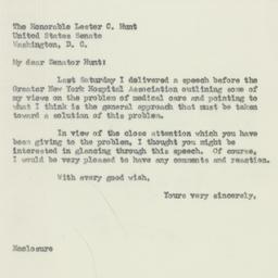 Letter: 1950 May 16