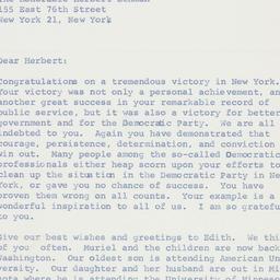 Letter: 1961 September 11