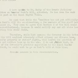 Memorandum: 1953 November 10