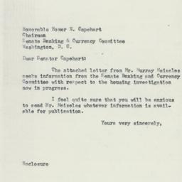 Letter: 1954 July 26