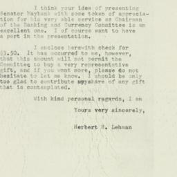 Letter: 1953 February 11