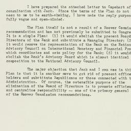 Memorandum: 1953 May 27