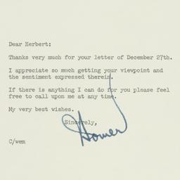 Letter: 1957 January 3