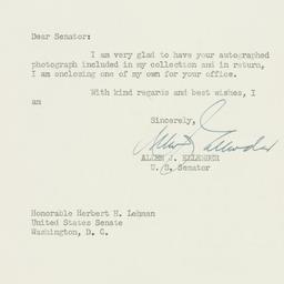 Letter: 1950 December 2