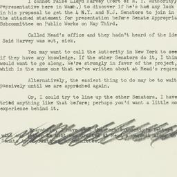Memorandum: 1956 April 25