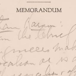 Memorandum: n.d.