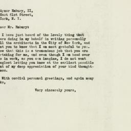 Letter: 1932 October 13