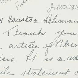 Letter: 1950 June 28