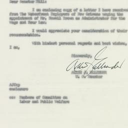 Letter: 1955 March 23