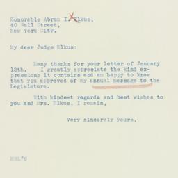 Letter: 1937 January 18
