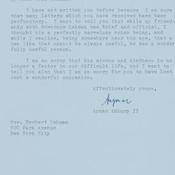 Letter: 1963 December 21