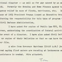 Memorandum: 1955 March 2