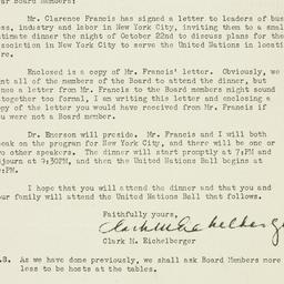 Letter: 1948 October 7
