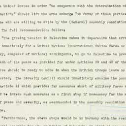 Press Release: 1948 January 29