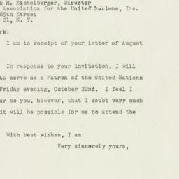 Letter: 1948 August 19
