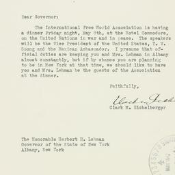Letter: 1942 May 2
