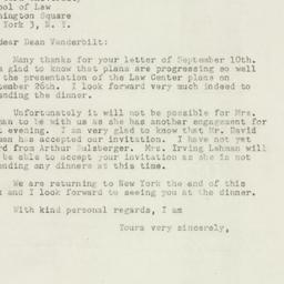 Letter: 1947 September 16