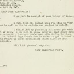 Letter: 1947 January 25