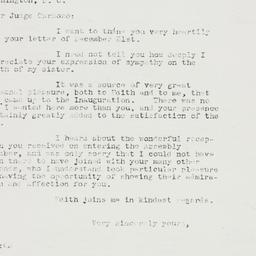 Letter: 1933 January 5