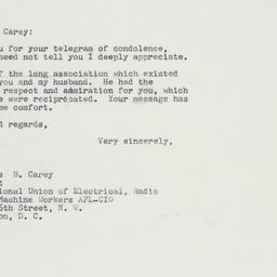 Letter: 1964 January 14