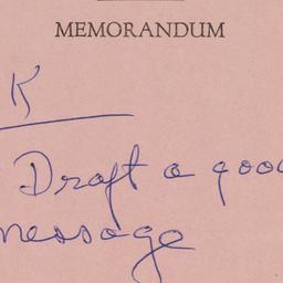 Memorandum: n.d.
