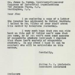 Letter: 1953 October 27