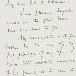 Letter: 1928 October 2