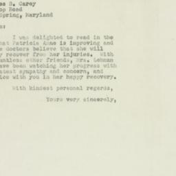 Letter: 1950 February 25