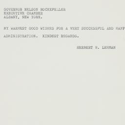 Telegram: 1959 January 2