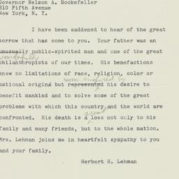 Telegram: 1960 May 12