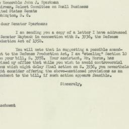 Letter: 1950 August 5