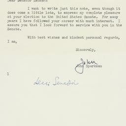 Letter: 1949 November 12