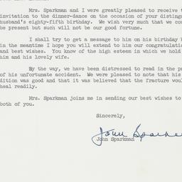 Letter: 1963 February 13