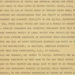 Telegram: 1955 February 2