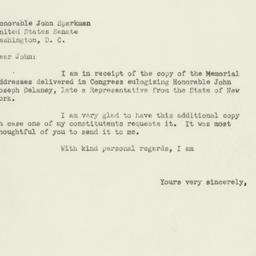 Letter: 1950 July 26