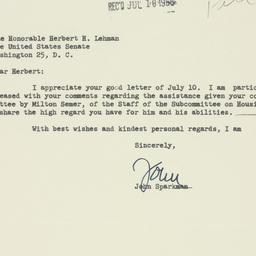 Letter: 1956 July 13