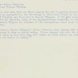 Letter: 1951 April 13