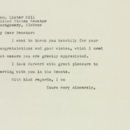 Letter: 1949 November 21
