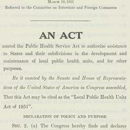 Pamphlet: 1951 March 19