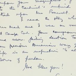 Telegram: 1949 July 26