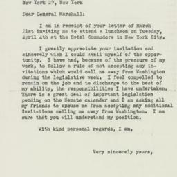 Telegram: 1950 March 28